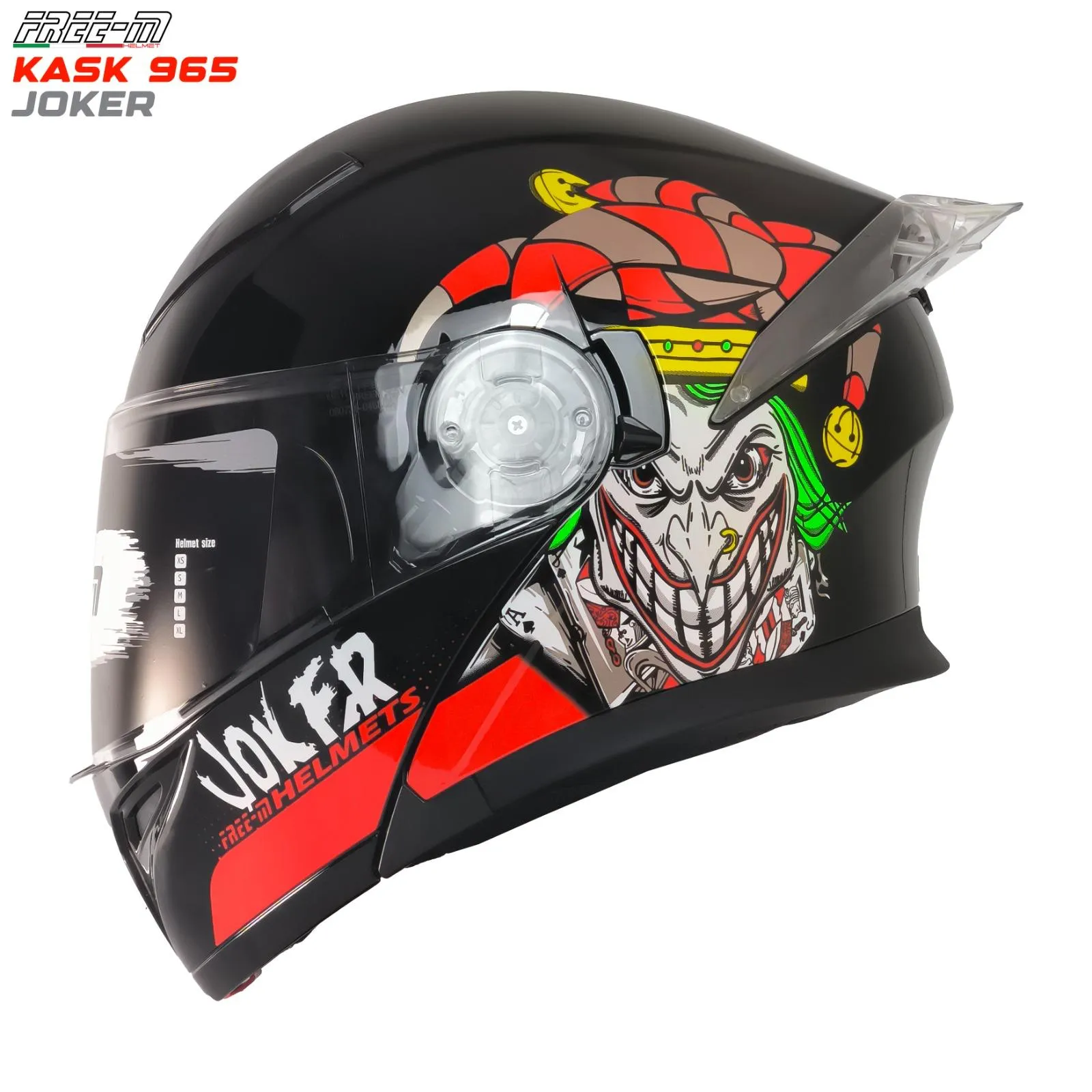 FREE-M 965 JOKER ÇENE AÇILIR KASK